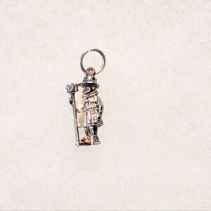 Vintage Sterling Silver Beefeater Charm/Pendant